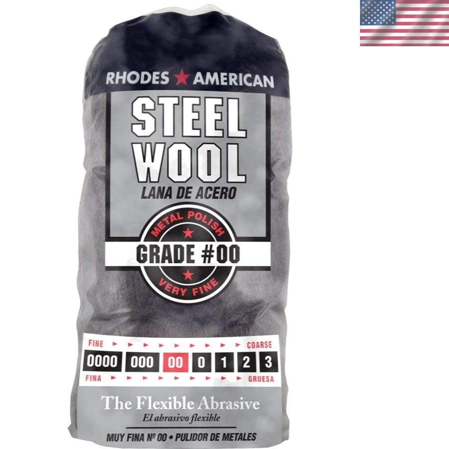 Very Fine Steel Wool, 12 Premium Pads for Cleaning and Buffing Diverse Surfaces