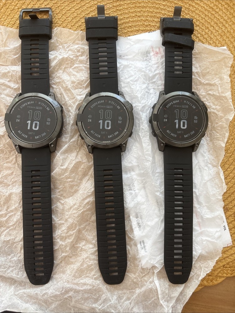 Garmin Fenix 7X Pro Sapphire Solar GPS Smartwatch in Carbon Gray