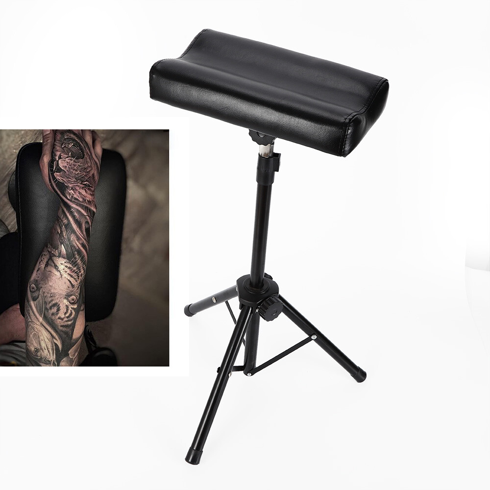 Adjustable Tattoo Arm Leg Rest Tripod Stand Chair For Tattoo Studio Portable USA