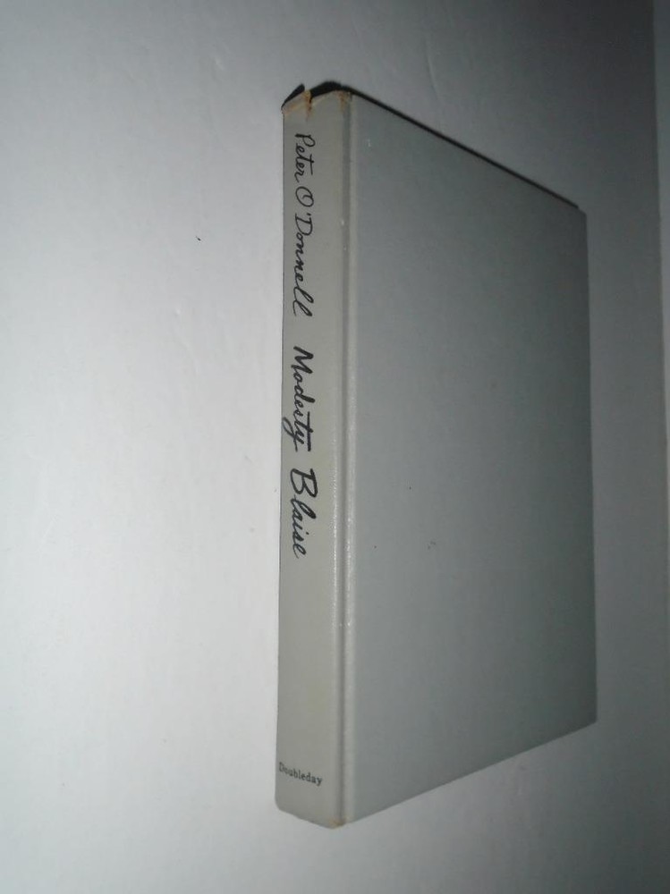 Rare  !! Modesty Blaise by Peter O'Donnell  (1965) Vintage Hardcover No DJ