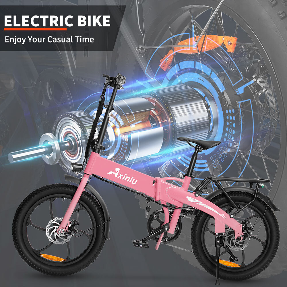 2025 850W Fat Tire Folding E-Bike for City Commuting