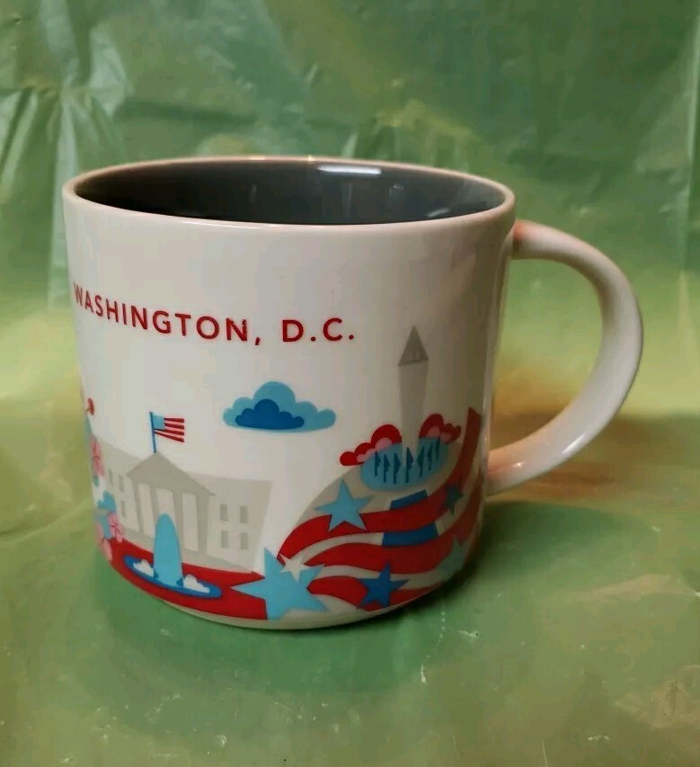 Starbucks Washington DC You Are Here Collectible Mug