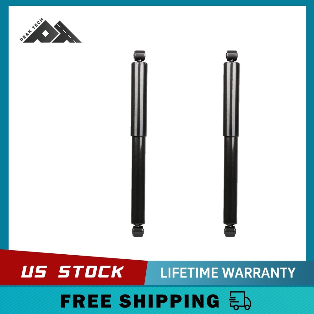2PCs Rear Shock Absorbers for 2014-2018 Chevy Silverado 1500 & GMC Sierra 1500 4WD