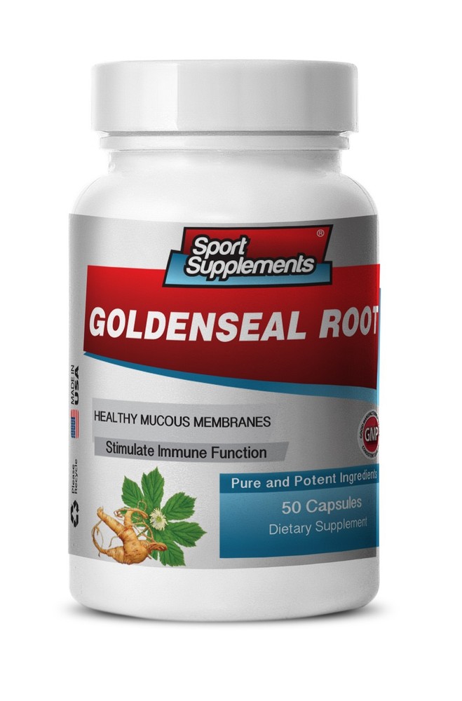 Goldenseal Powder Pills - Goldenseal Root Hydrastis 520mg - Universal Herb 1B