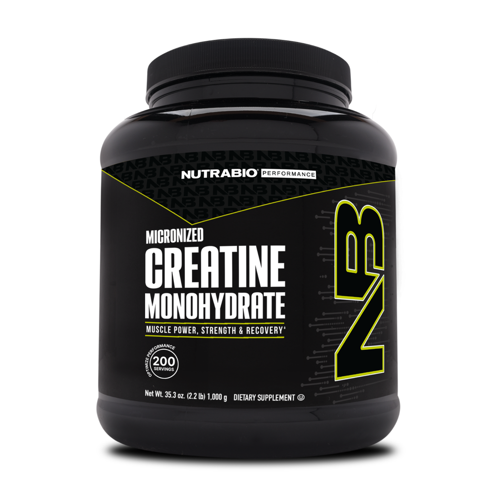 NUTRABIO CREATINE MONOHYDRATE POWDER Micronized Muscle Strength Power 1000 Grams
