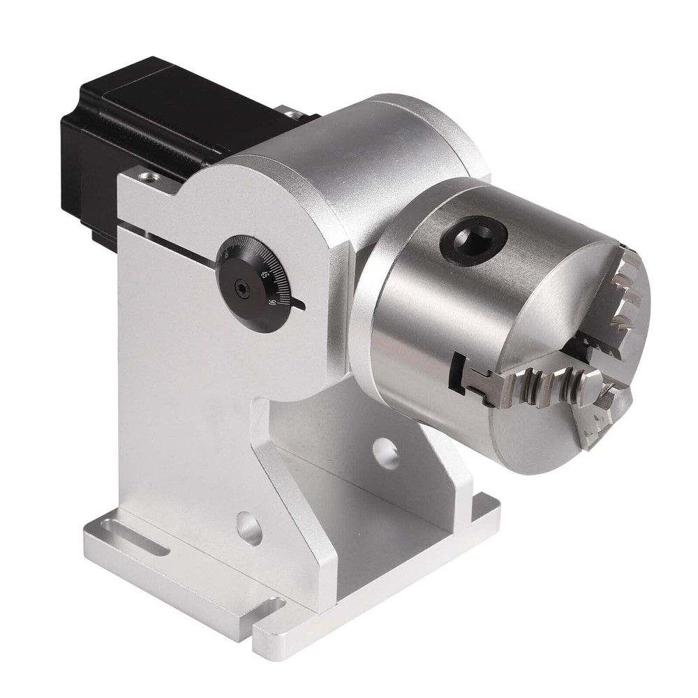 Monport 80mm 3 Jaw Rotary Attachment for Fiber Laser Engravers