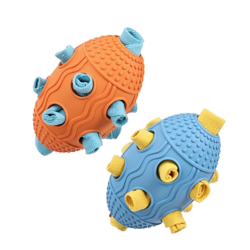 Dog Snuffle Toy Treat Dispensing for Dogs Interactive Colorful Chew Toy