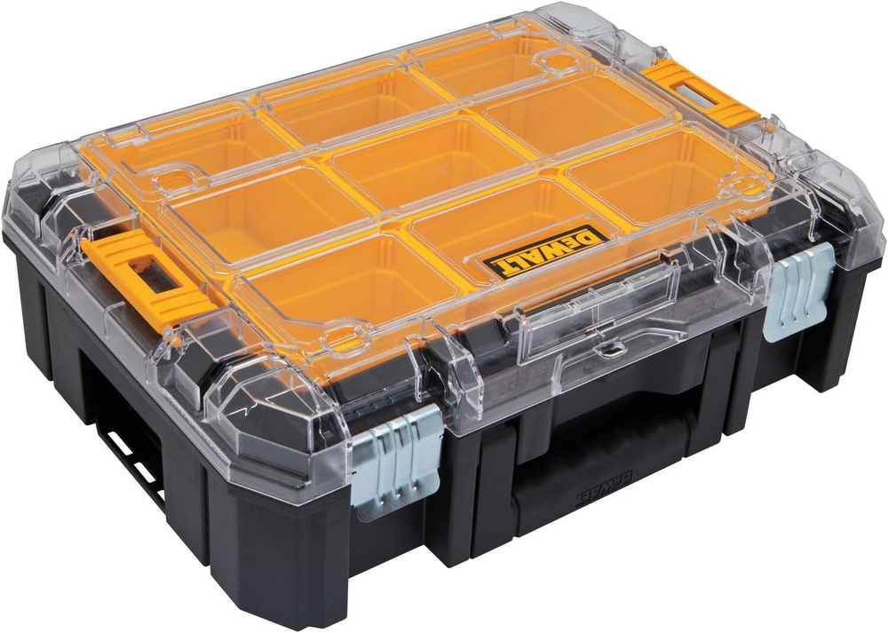TSTAK Tool Organizer, Small Parts and Screw Organizer Tool Box with Removable Co