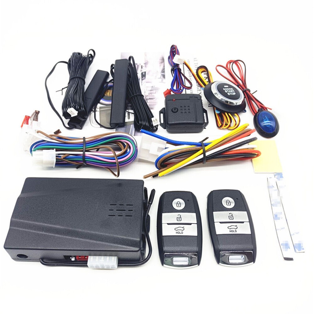 Keyless Entry Universal Car One-Key Engine Start Stop Push Button Remote Starter