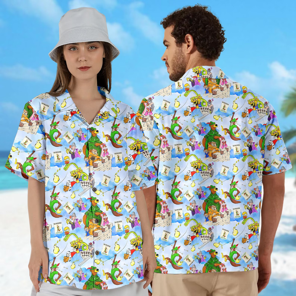 Adventure Movie 3D HAWAII SHIRT All Over Print Best Price Father Day Gift-image