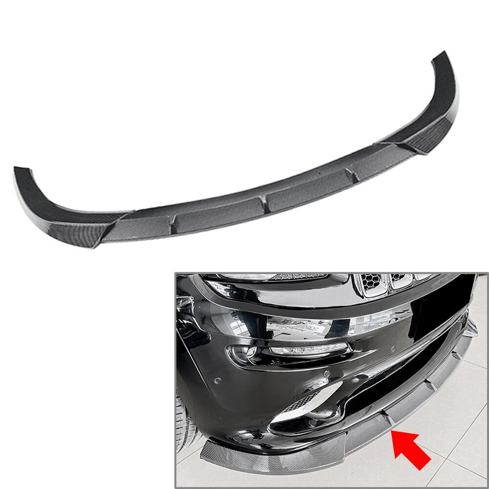 Front Bumper Lip Spoiler Splitter For Jeep Grand Cherokee SRT SRT8 2012-2016 14