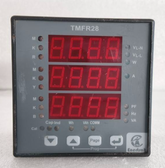 ENERTRAK Digital Energy Meter TMFR28 USED