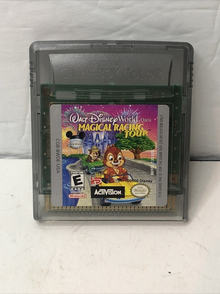 Disney World Quest Magical Racing Tour GBC Cart Only