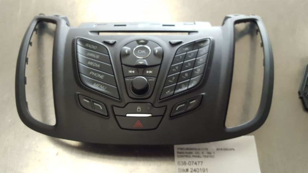 Audio Equipment Radio Control Panel 4.2