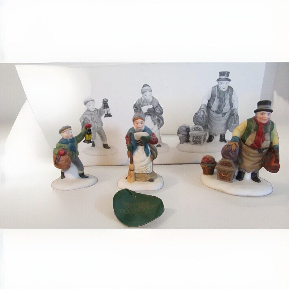 Department 56 Heritage Village ~ Come Into the Inn ~ Set 0f 3 #5560-3 In Box