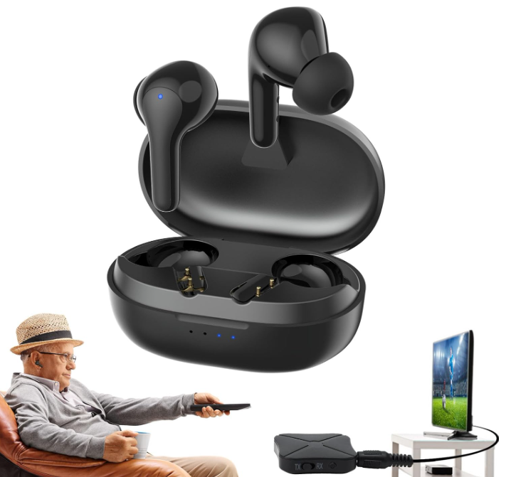 Lisiearoo TV Headphones for Seniors with Sound Amplification,TV Headphones Wi...