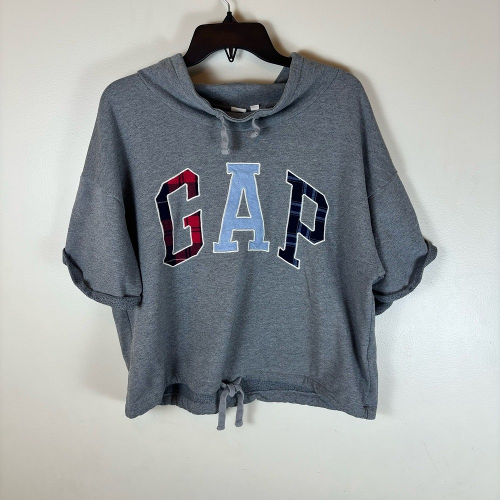 Oversized Gap Spellout T-Shirt for Women - Large Streetwear Casual Tee