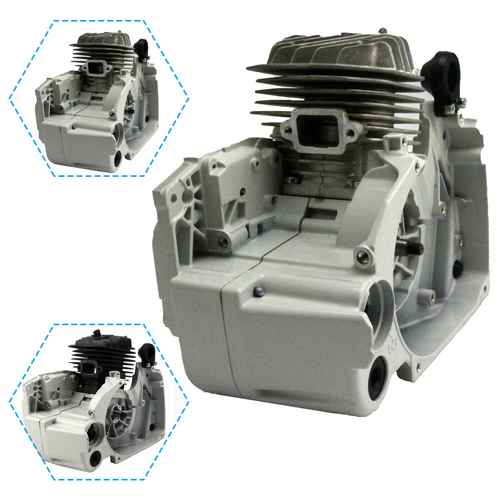 Stihl Chainsaw 044 MS440 Cylinder Piston Crankshaft Crankcase Motor Assembly