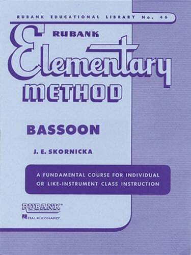 Rubank Elementary Method - Bassoon by E Skornicka Joseph: New