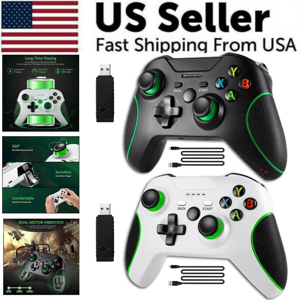 Wireless Controller for Xbox One S X E and Windows PC 2.4G Gaming