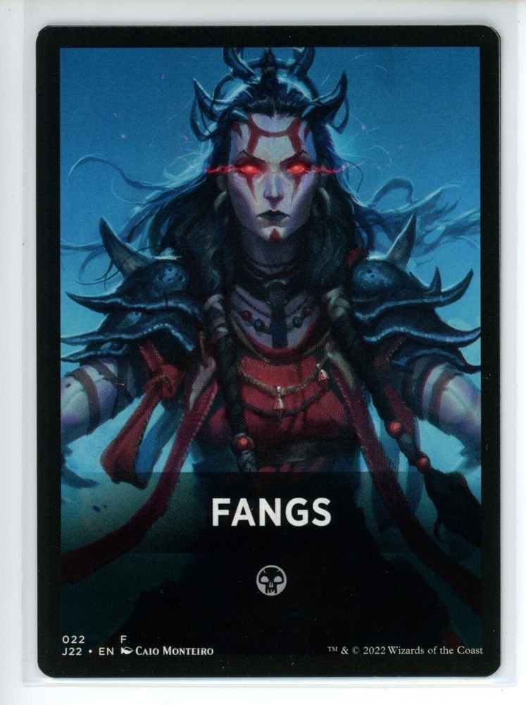 FANGS THEME CARD Jumpstart 2022 #22 J22(NM+)(MTG)