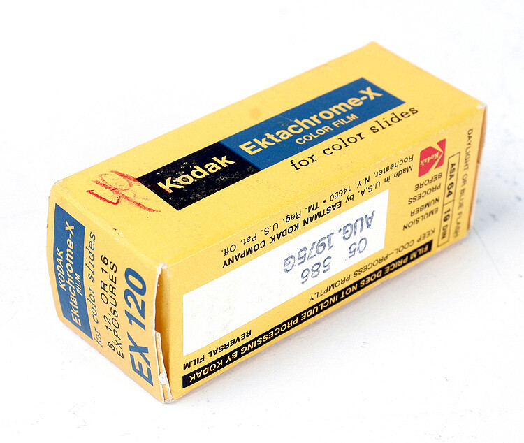 KODAK 120 EKTACHROME-X FILM -- AUGUST 1975/166941