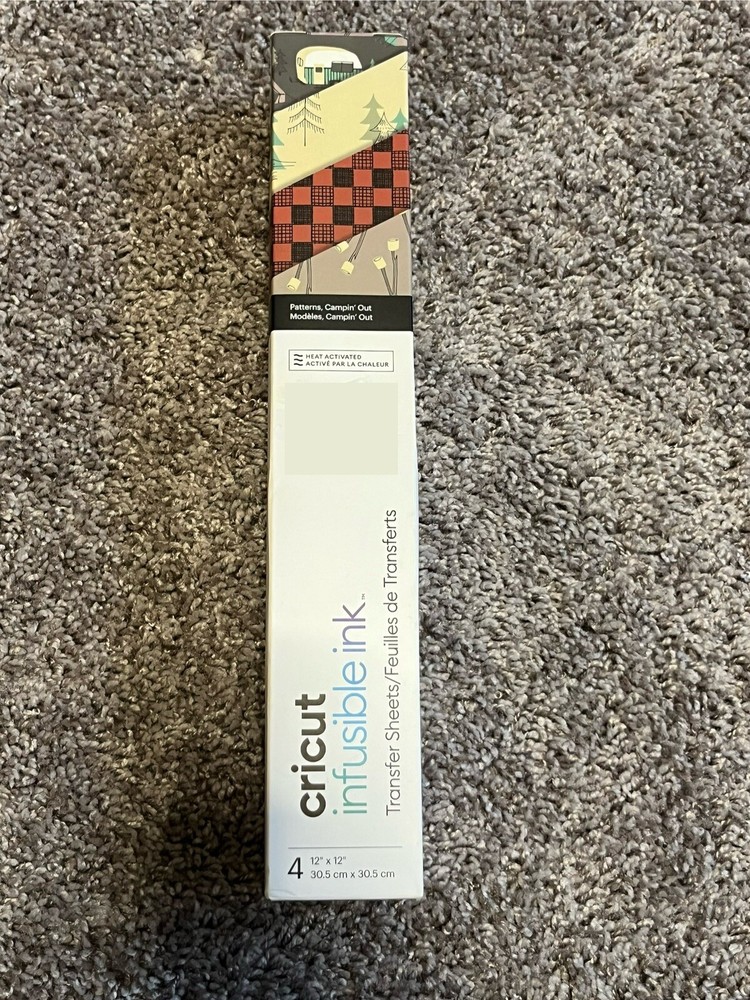 Cricut Infusible Ink -Transfer Sheet-Campin Out NEW Smart Easy Press