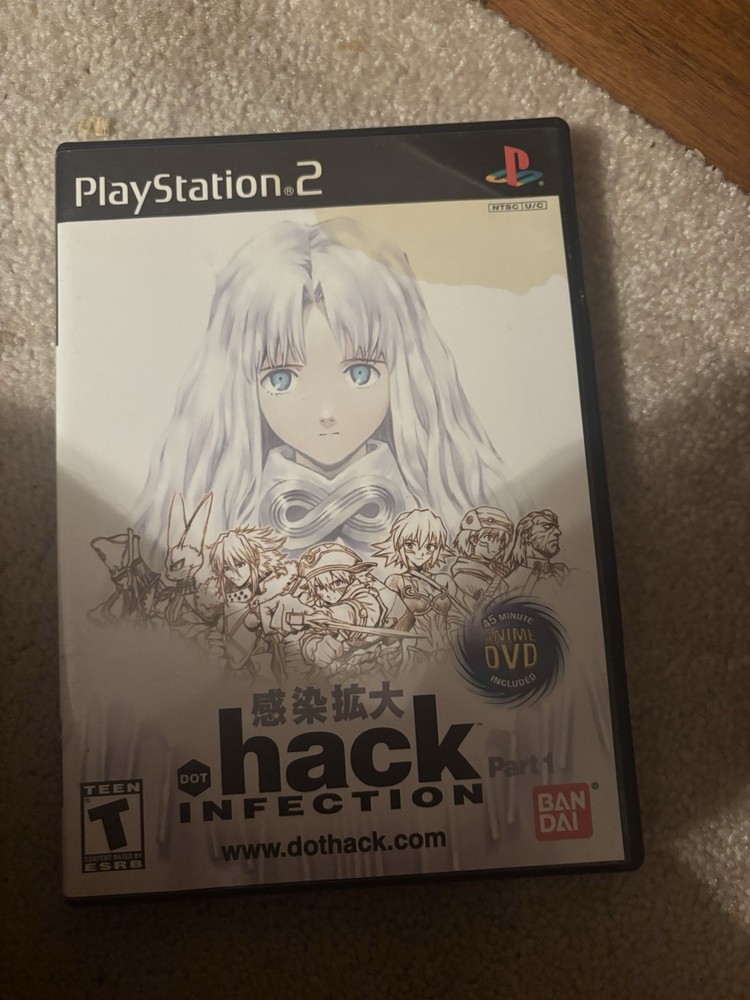 *VG*COMPLETE* dot hack INFECTION - Part 1 (Sony PlayStation 2, 2003) - CIB