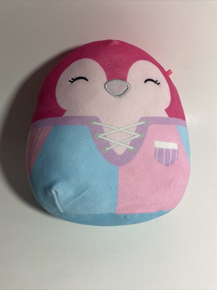 Squishmallows Kavya 8 Inch Penguin Pink Hot Plush Stuffed Animal Kellytoy