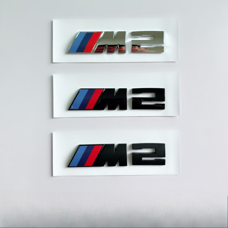 Fit For BMW M2  F87 Series Gloss Style Rear Trunk Emblem Badge M Sticker