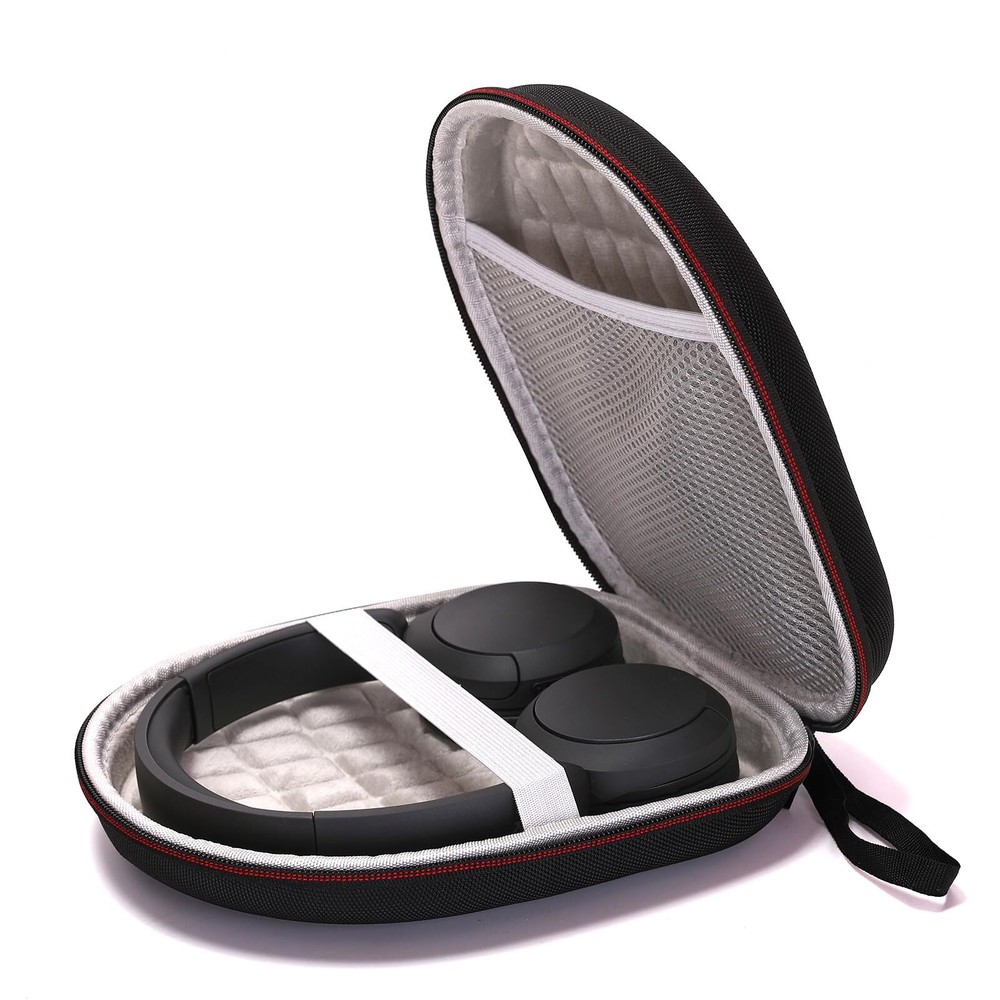 Ginsco 2024 New Hard Shell Shockproof Headphone Case for Over/On Ear Headphones,