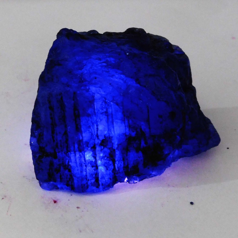 Certified 355 Ct Natural Blue Sapphire Rough Loose Earth Mined Gemstone