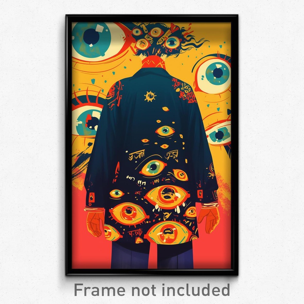 Bollywood Movie Poster of Man in Jacket with Ambivalent Expression