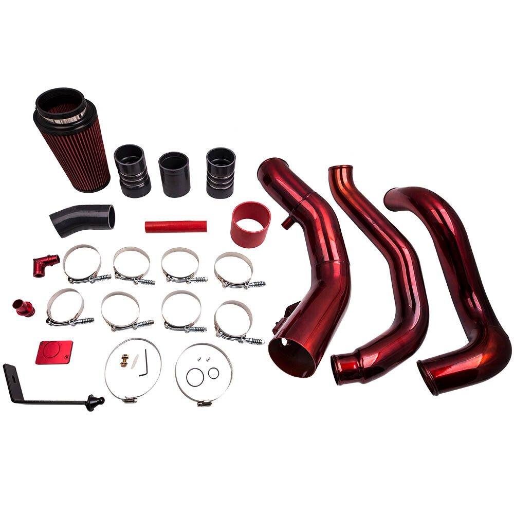 Turbo Intercooler Pipe & Cold Air Intake Kit for Ford F250 F350 F450 F550 03-07