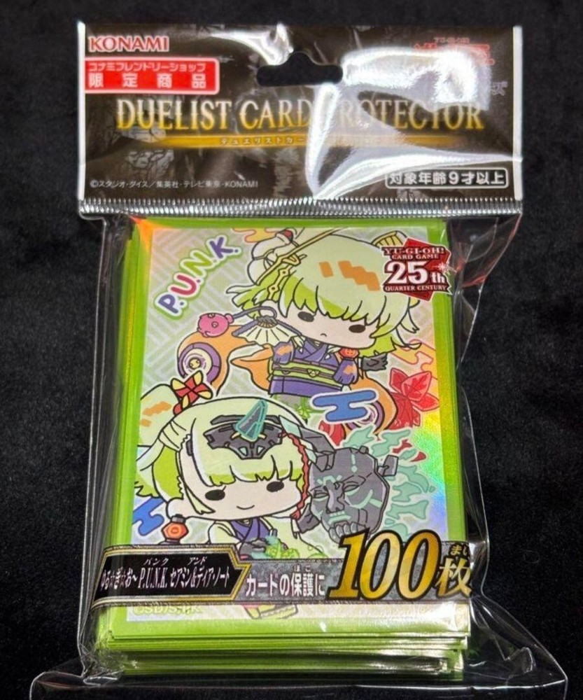 Yuru-Gi-Oh~! P.U.N.K. Ze Amin & Deer Note 100 Sleeves Yu-Gi-Oh Japanese