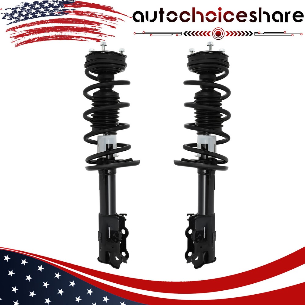 For 2011-213 Ford Fiesta Front Complete Struts & Coil Spring Assembly 2pcs