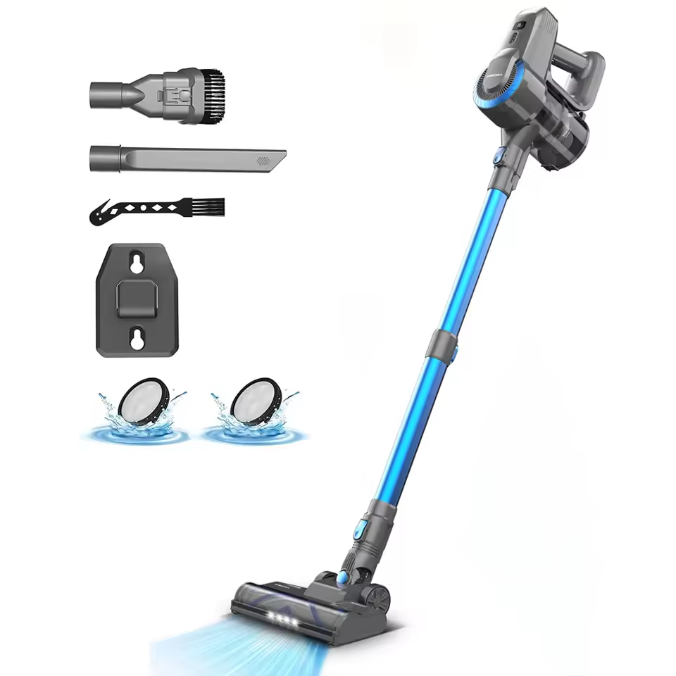 YISORA N300 Cordless Upright Vacuum Cleaner