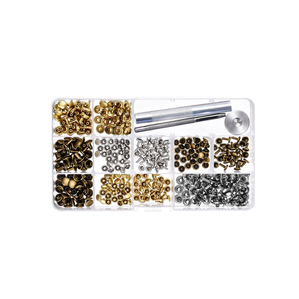 240 Set Fastener Buttons Snap Fasteners Press Stud Tool