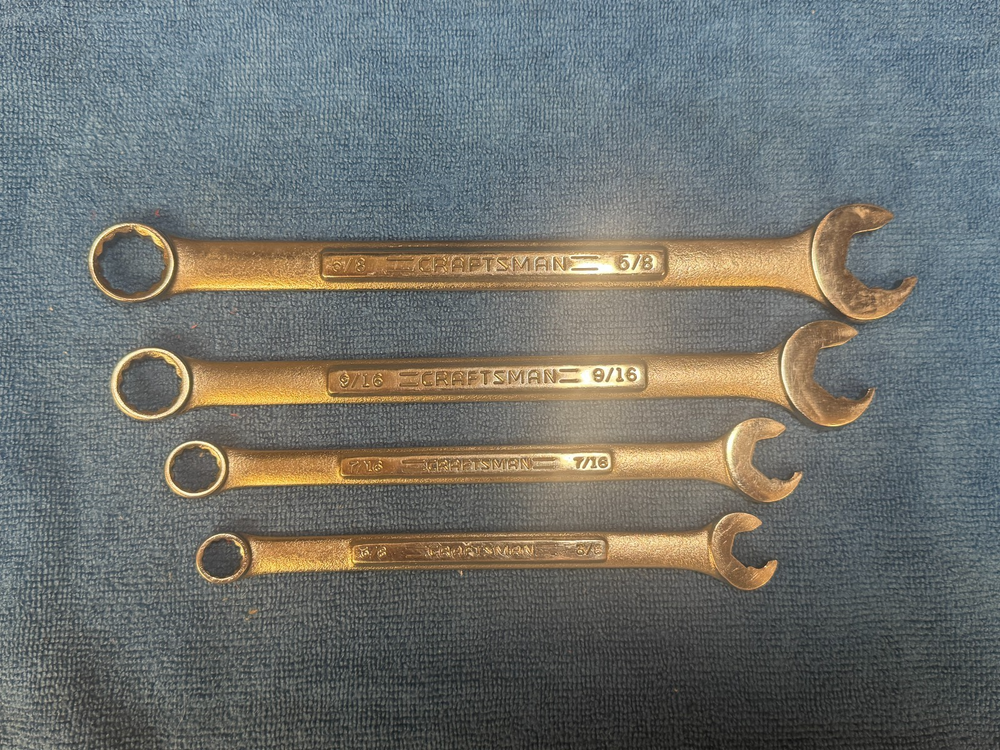 Craftsman USA Combonation Speed Wrench, -VA-, SAE, Set Of 4, Lightly Used