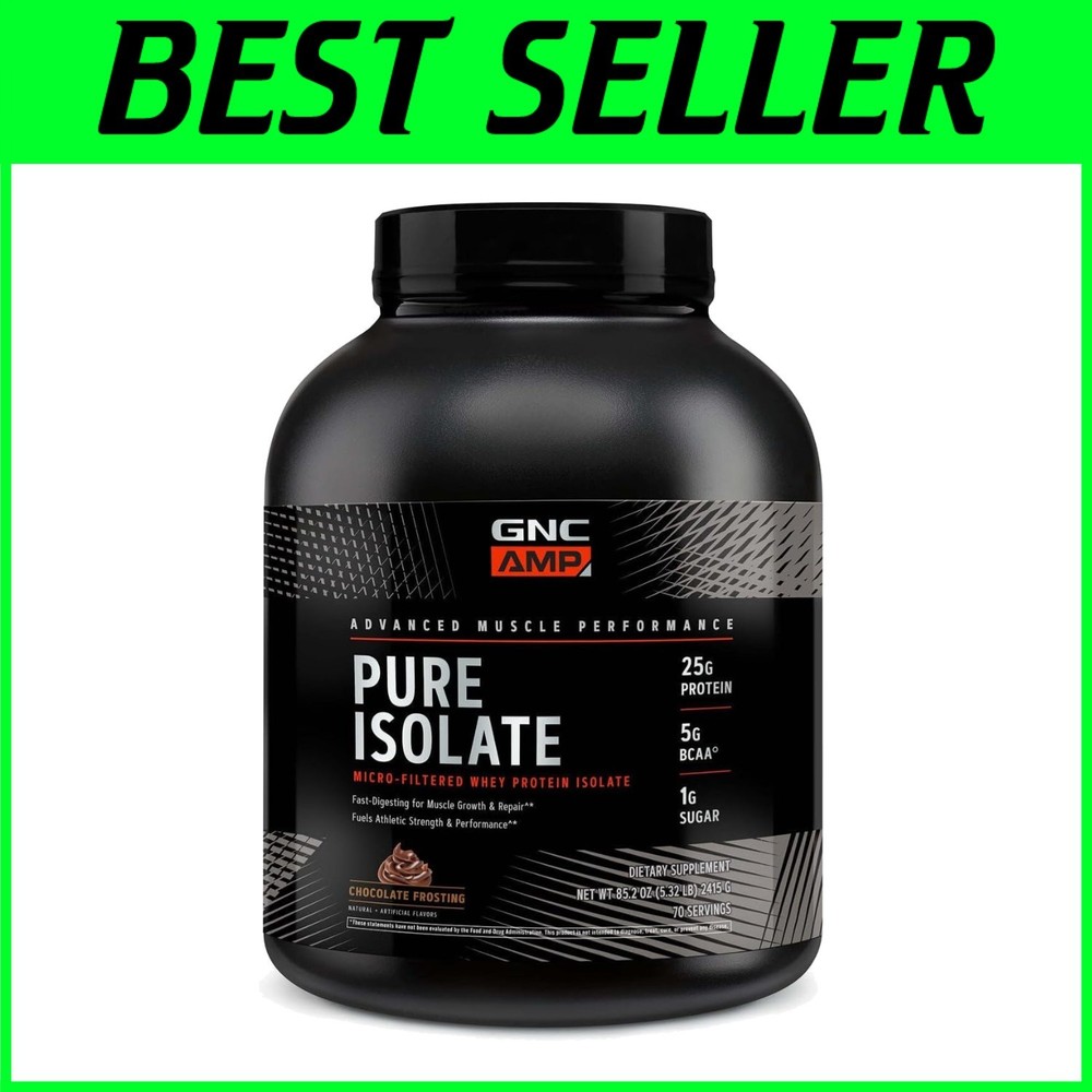 Third-Party Tested Chocolate Frosting Pure Protein Isolate with 70 Servings