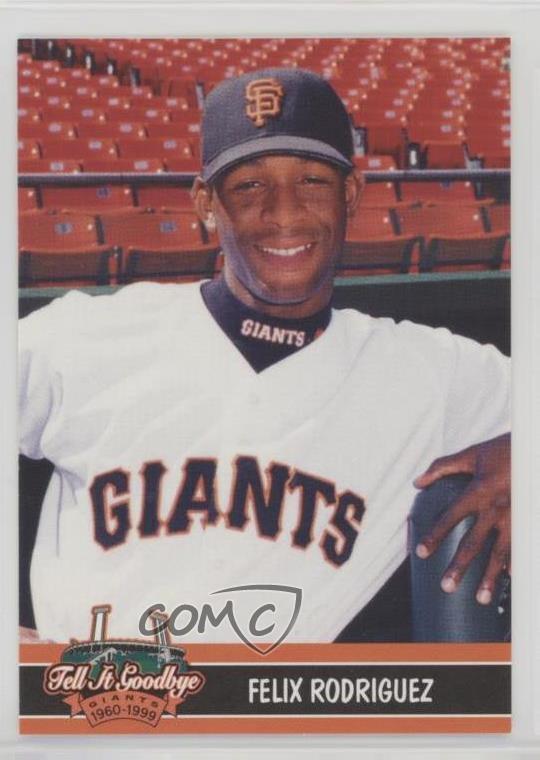 1999 Keebler San Francisco Giants Stadium Giveaway Felix Rodriguez #22