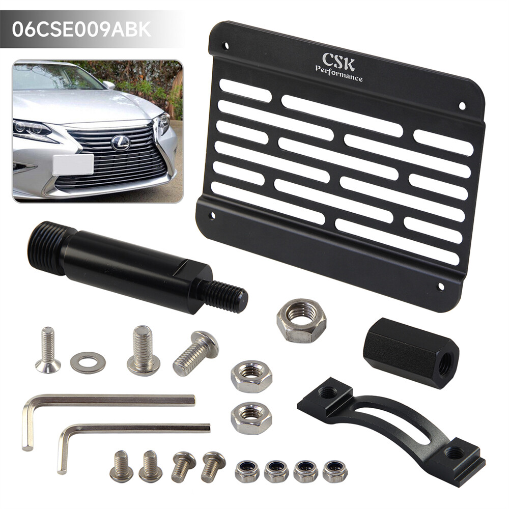 Lexus ES350 2007-2012 Bumper Tow Hook License Plate Mount Bracket