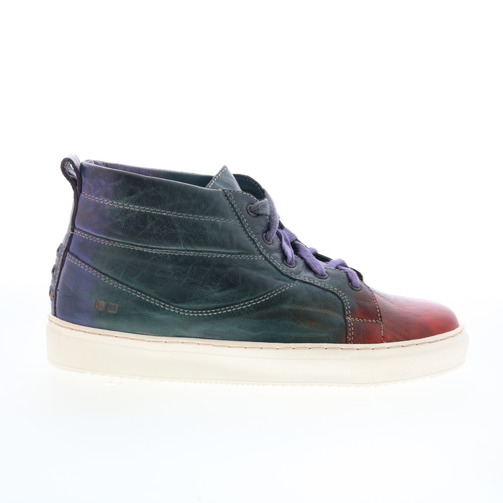 Bed Stu Rossela F319009 Womens Green Leather Lifestyle Sneakers Shoes 7.5