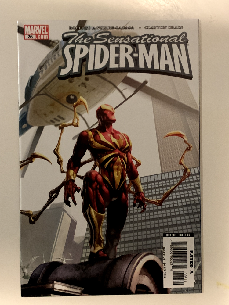 THE SENSATIONAL SPIDER-MAN #26 NM MARVEL COMICS 2006 CLAYTON CRAINT