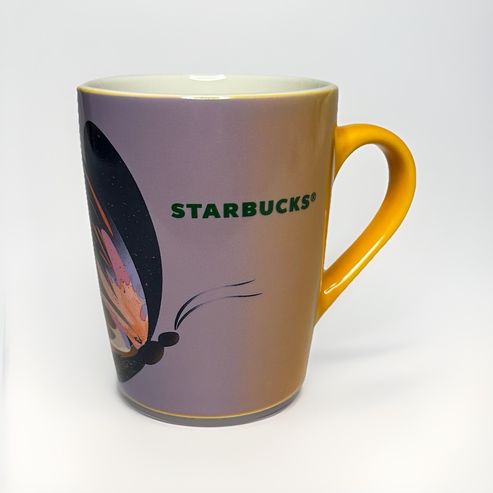 Starbucks 2021 Butterfly Ceramic Mug 10 oz