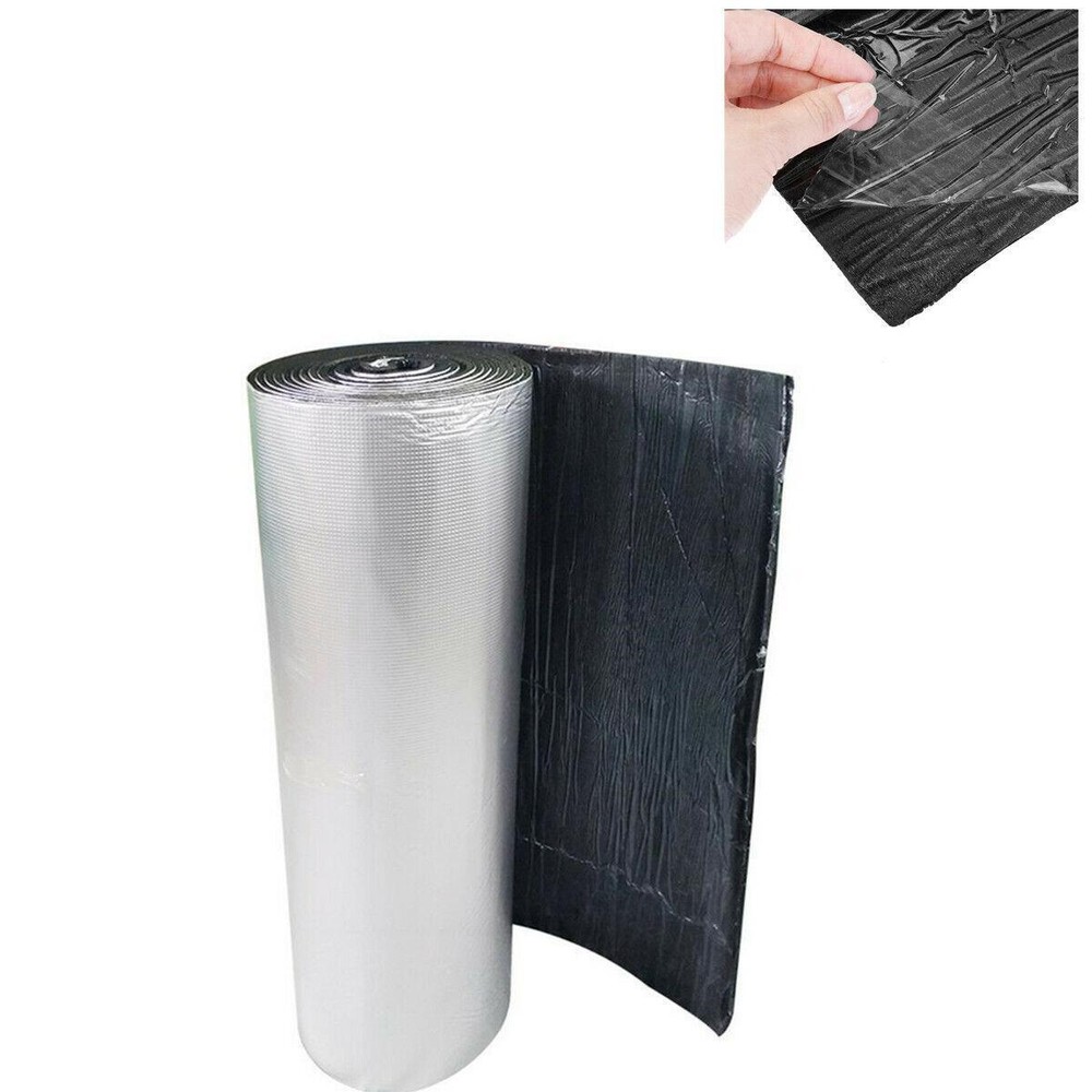 10MM Car Engine Hood Floor Roof Door Heat Firewall Sound Deadener Insulation Mat