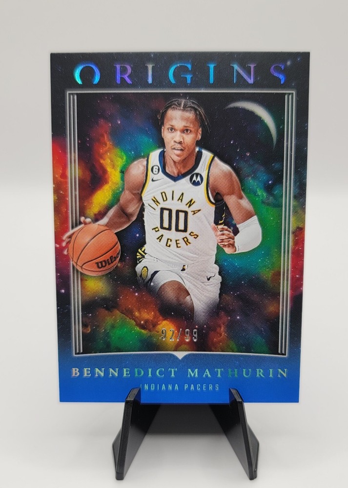 2023-24 Panini Origins Bennedict Mathurin Blue /99