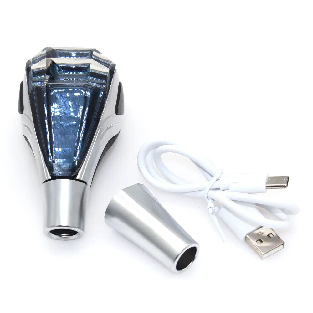 Universal Car Crystal Handle Gear Shift Knob with LED for Toyota Lexus Mazda