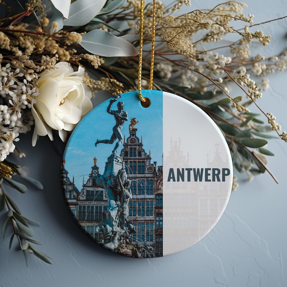 Antwerp Christmas Ornament - Unique Holiday Gift Idea