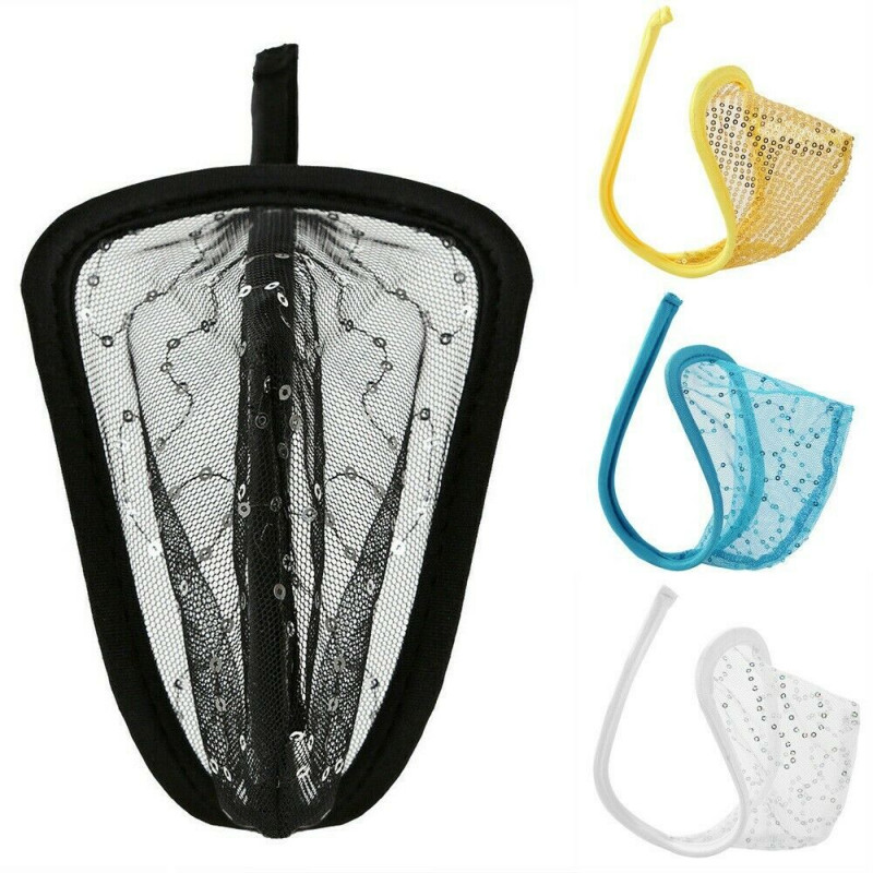 Sexy Mens See-Through Sheer Mesh C-String Panty Lingerie Thong Briefs Underwear